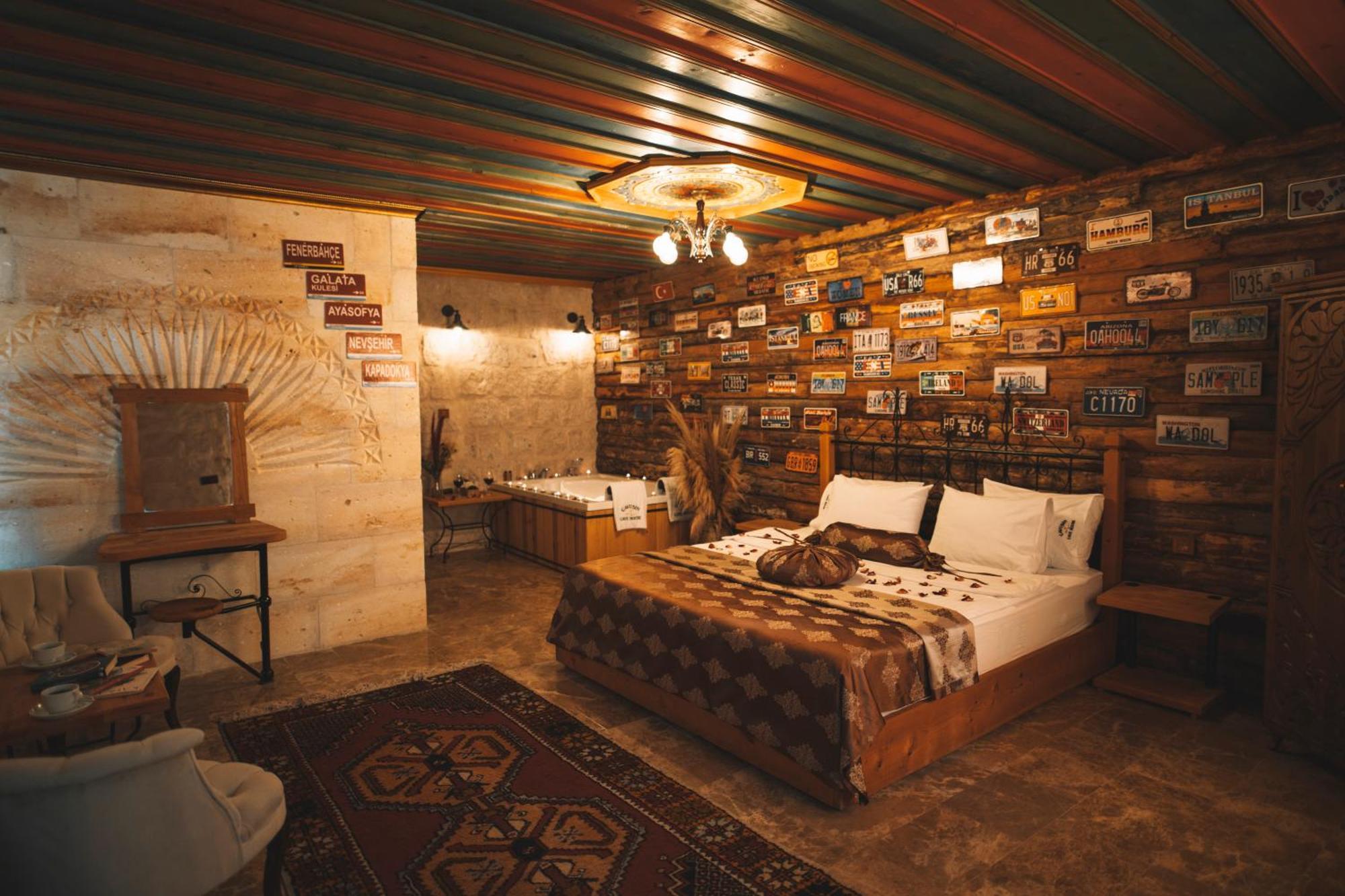 Cavusin Cave House-Cappadocia Bed & Breakfast เกอเรเม ภายนอก รูปภาพ