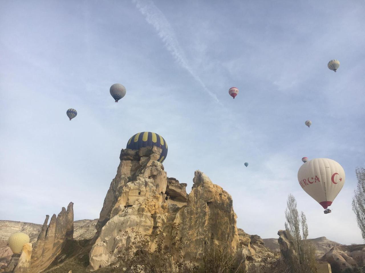 Cavusin Cave House-Cappadocia Bed & Breakfast เกอเรเม ภายนอก รูปภาพ